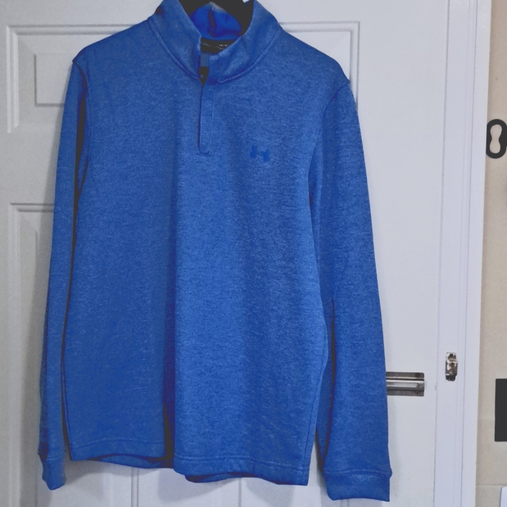 UNDER ARMOUR MEN'S COLD GEAR SWEATER SIZE LARGE